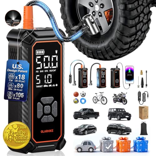 OlarHike Tire Inflator Portable Air Compressor,Dual - Image 2