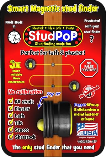 Original StudPoP Moving Magnet Stud Finder, for Any Construction - Image 7