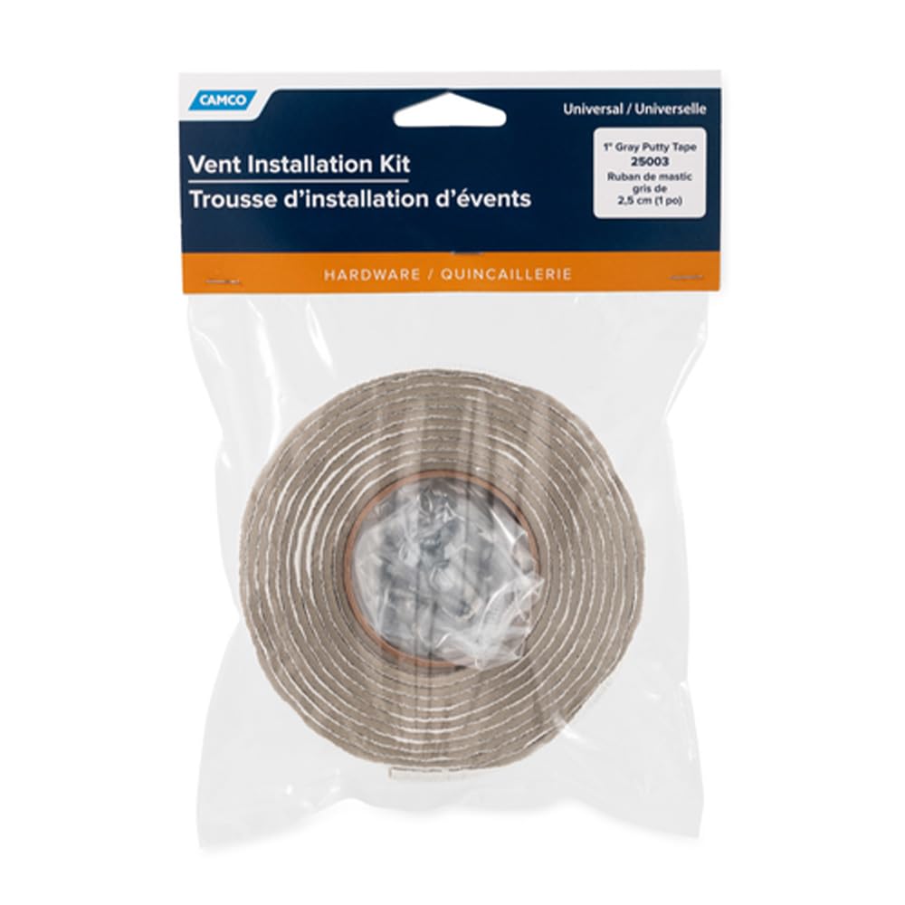 Camco Universal Vent Installation Kit with Putty Tape- Use - Image 1