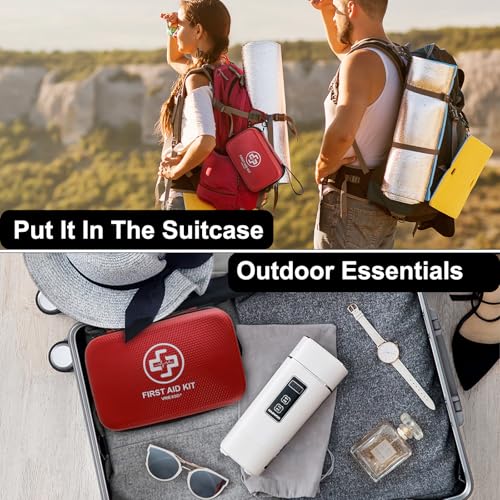 VRIEXSD Premium 320-Piece First Aid Kit, Waterproof EVA Hard - Image 7