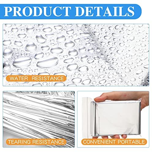 75 Pack Emergency Blankets, Thermal Space for Survival - Image 5