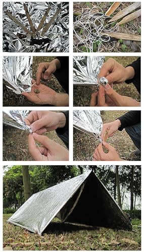 Emergency Myla Thermal Blanket Space Blanket Foil Blanket - Image 8