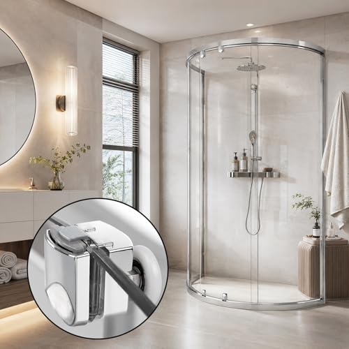Covzoe 10 Pieces Shower Door Rollers Replacement Set, 23mm - Image 6