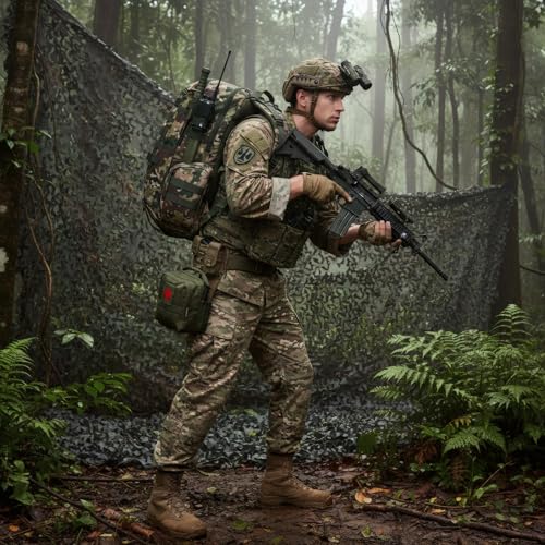 35L Tactical Backpack for Men, MOLLE Military Bug Out Bag - Image 3