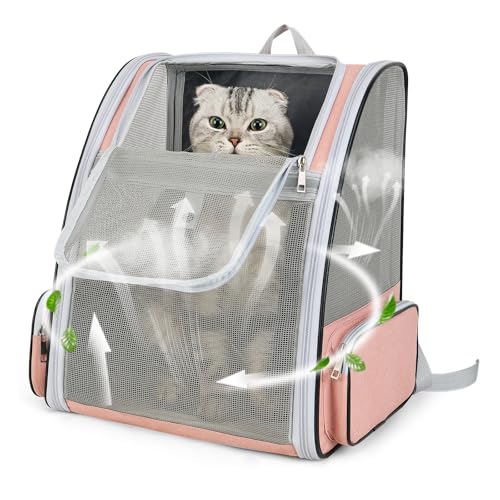 Cat Backpack Carrier Large Pet Backpack for Small Dog | Pet Essentials - Image 2