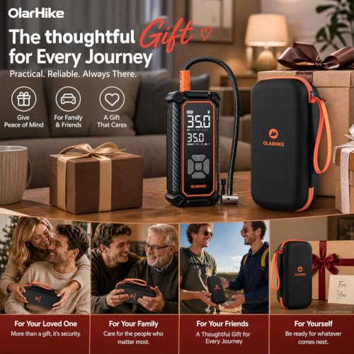OlarHike Tire Inflator Portable Air Compressor | Home Organization - Image 3