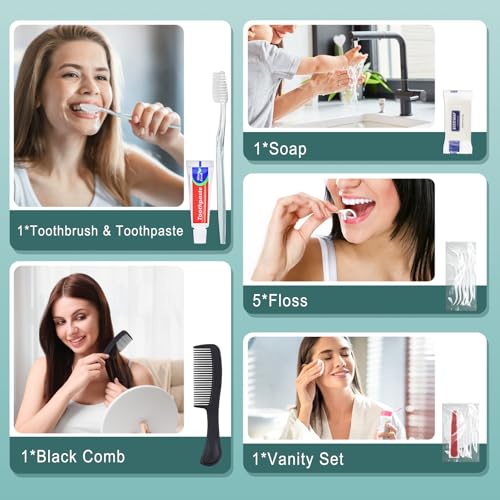 10 Sets Personal Hygiene Kit Bulk, Disposable Toothbrushes - Image 6