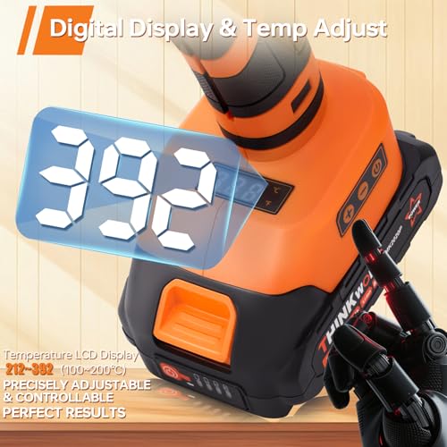 THINKWORK 20V Cordless Glue Gun with 32 Glue Sticks - Digital - Image 4