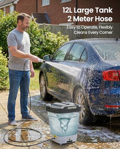 Portable Electric Pressure Washer with Max 290 PSI & 3.2 Gal Tank - Image 3