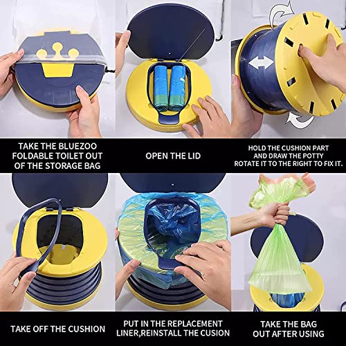 Portable Potty for Toddler,Travel Potty Seat for Toddler - Image 7