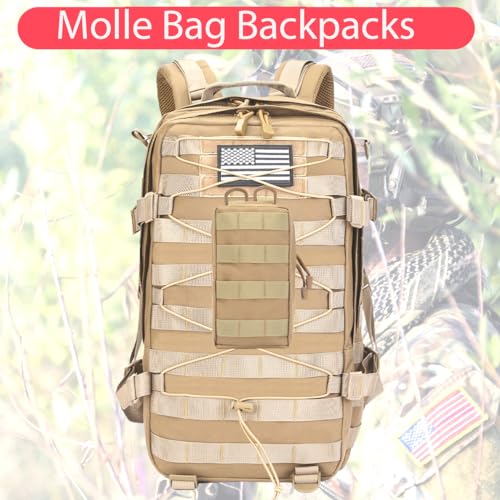 Phoking Military Tactical Backpack Waterproof 40L | Travel Essentials - Image 7