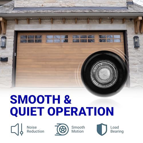 BlueStars 24-Pack 1.8" Nylon Garage Door Rollers with 4.7" Stem - Image 4