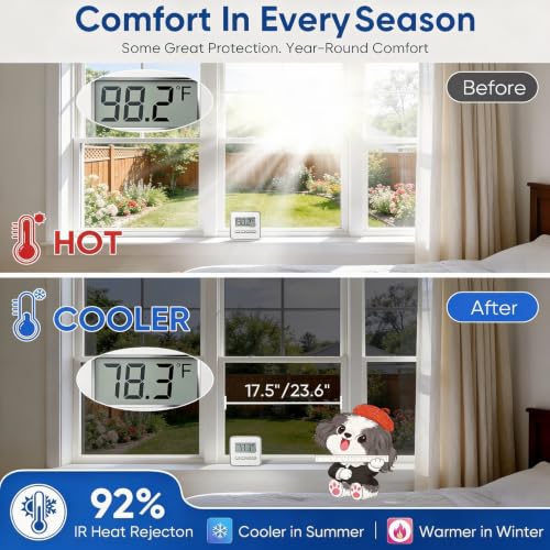 SUNBABY One Way Window Privacy Film, Heat Blocking Window Tint - Image 5