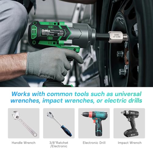 15Pcs Bolt Extractor Kit, 3/8" Multi-Spline Drive - Image 5