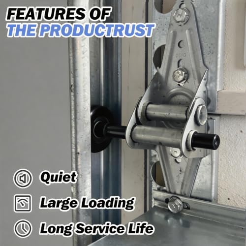 10-Pack 4" Stem Quiet Garage Door Rollers,Sealed 6200ZZ Nylon - Image 5