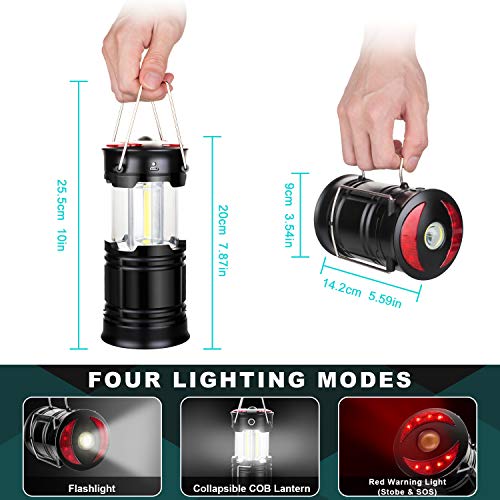 2 Pack Camping Lanterns Camping Essentials Tent Lights - Image 4