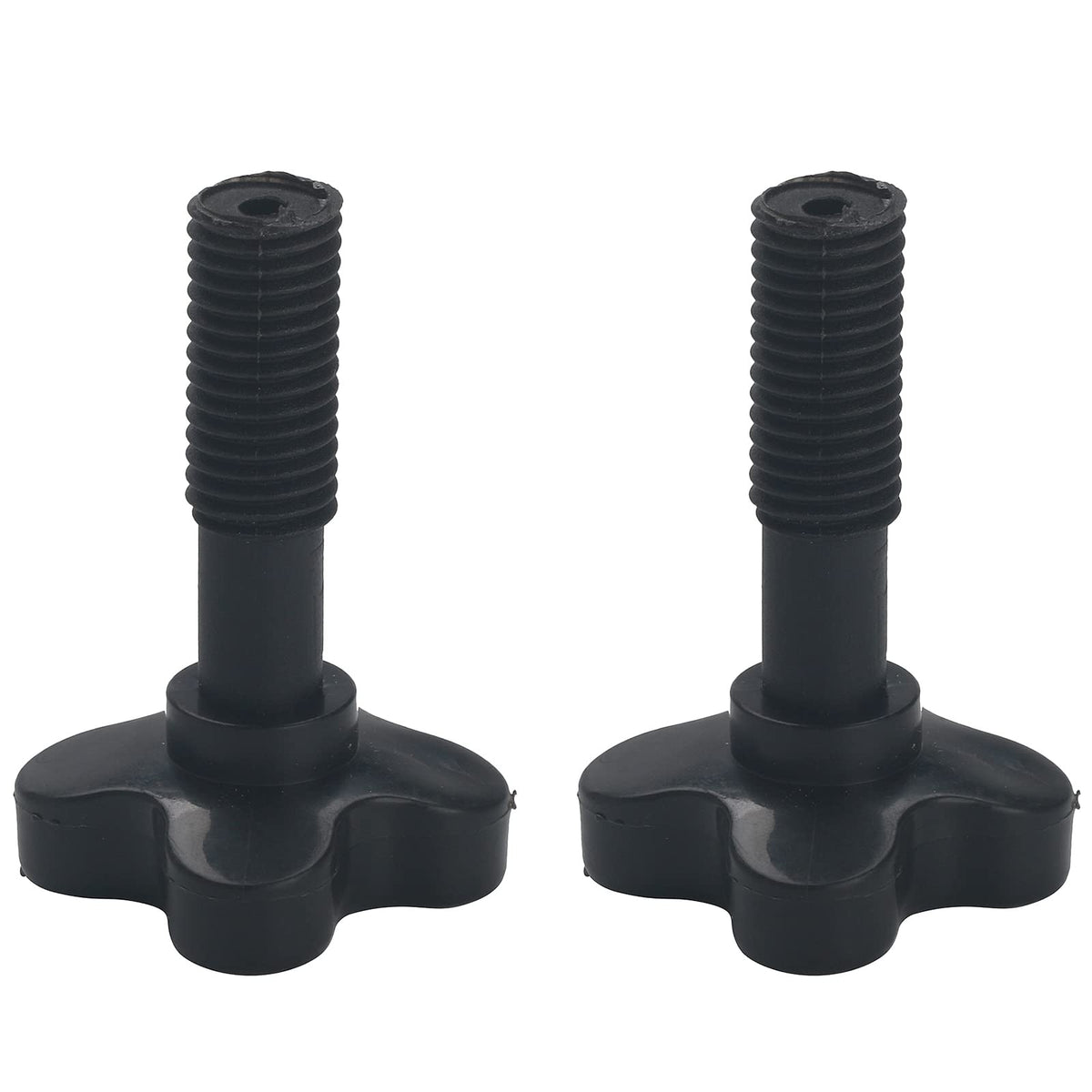 2Pcs Canopy Fixing Screw Bolt Black Plastic Screw Fittings - Image 1