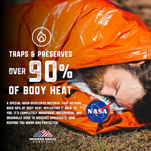 Emergency Sleeping Bag Survival | Emergency Blanket, Bivy - Image 3