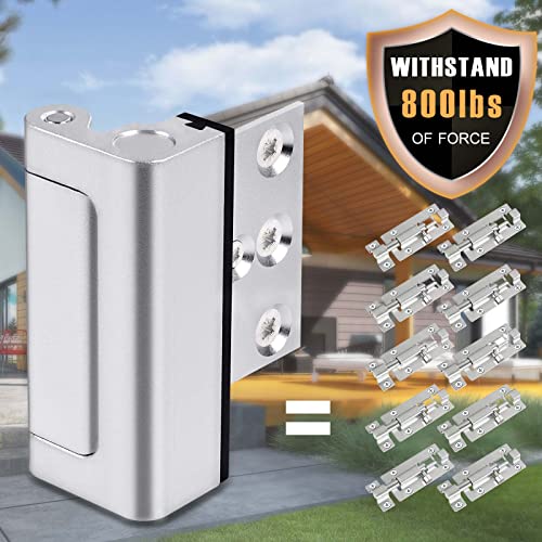 3Pack Door Reinforcement Lock Home Security, Childproof Safety - Image 4