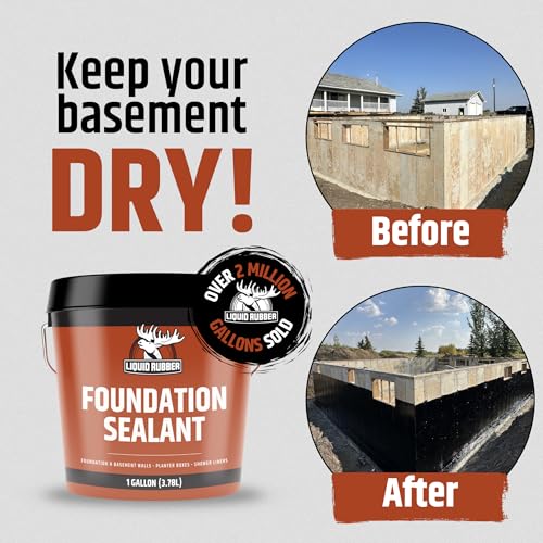 Liquid Rubber Foundation Sealant - Basement Waterproof Sealer - Image 3