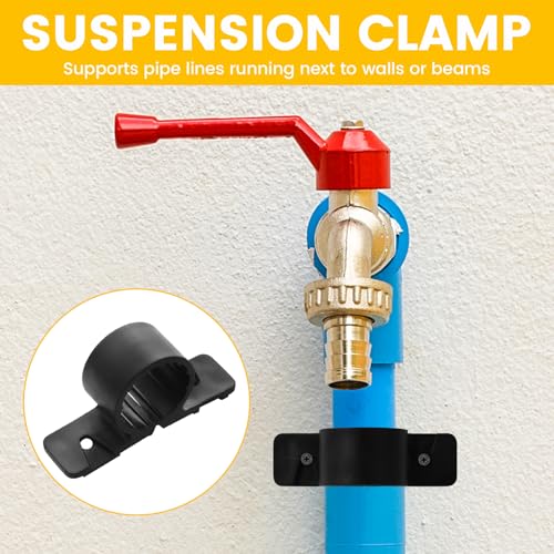 50 Pack 1/2 Inch Pipe Clamps Pex Clamp Heavy-Duty Bulk | Hand Tools - Image 5