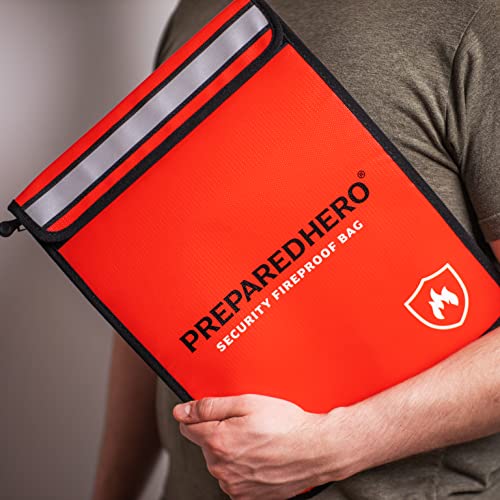Prepared Hero Fireproof Document Bag, Fire Resistant Safe - Image 5