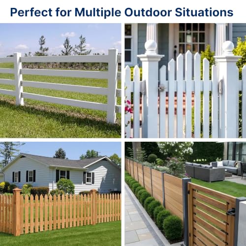50 Pack 2x4 Fence Rail Brackets for Lumber, 18 Gauge Galvanized - Image 8