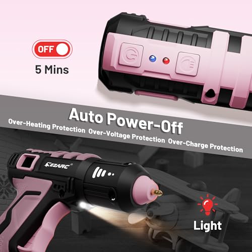 EZARC 12V Cordless Hot Glue Gun, 15s Fast Heating - Image 6