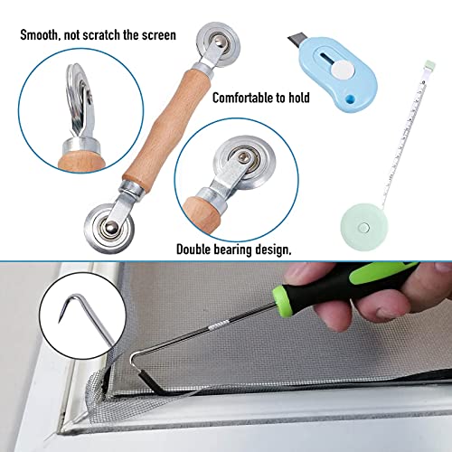 Windows Screen and Screen Door Repair Kit, 48"x118" | Home Repair - Image 6