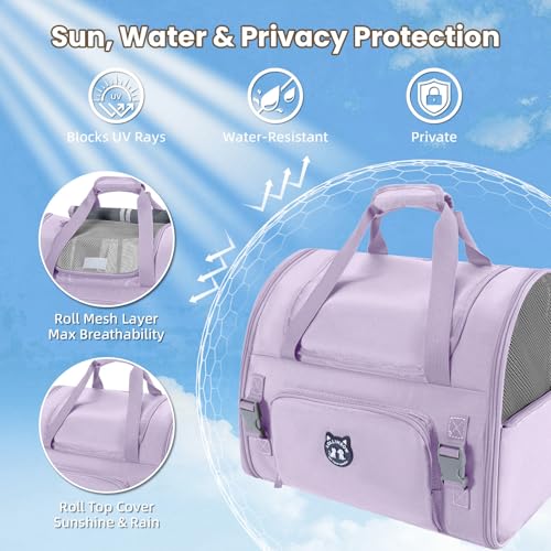 Lollimeow Cat Backpack Carrier, Large Expandable Pet | Pet Essentials - Image 5