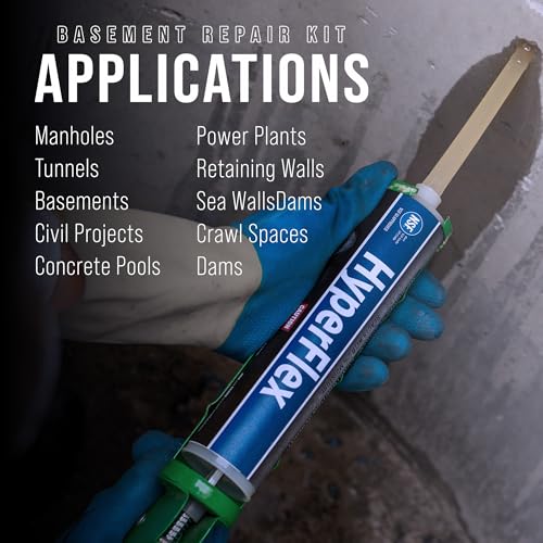 Fernco 10 ft Basement and Foundation Wall Crack Repair Kit - Image 4