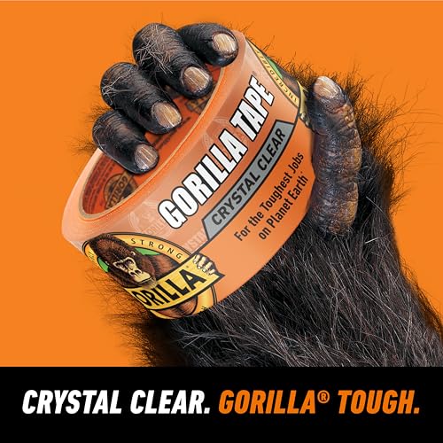 GORILLA Crystal Clear Tape, 1.88" x 18 yd - Image 3