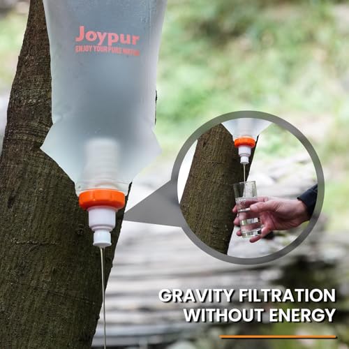 Gravity Water Filter Camping-2000ml Survival Water | Travel Essentials - Image 6