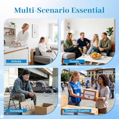 60 Pack Bulk Disposable Toothbrush Kit, Individually Wrapped - Image 6