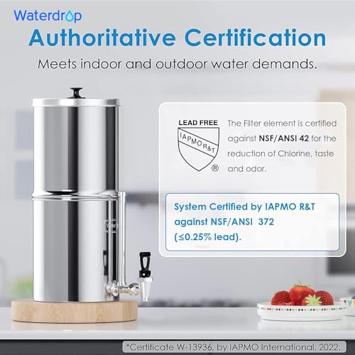 Waterdrop TK Gravity Water Filter System, NSF/ANSI 42&372 - Image 3