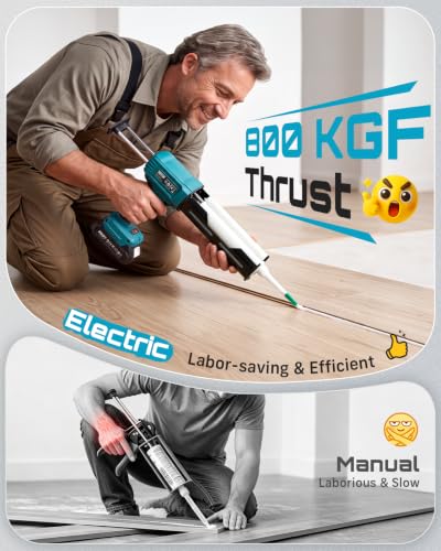 SEESII Electric Dual Cartridge Epoxy Gun 400ML (1:1) with 2 - Image 4