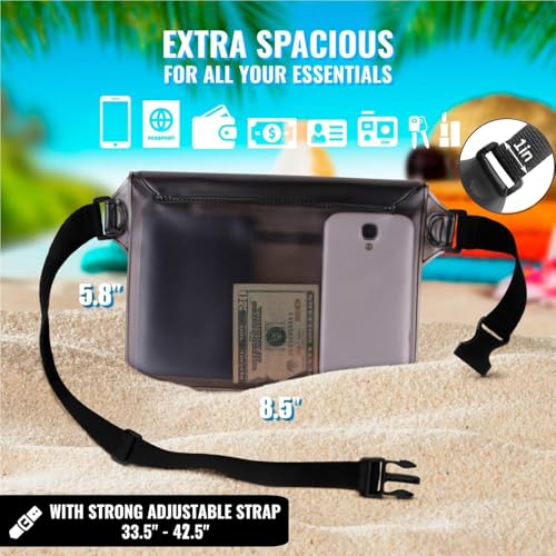 AiRunTech Waterproof Fanny Pack,Phone Pouch Dry Bag - Image 4