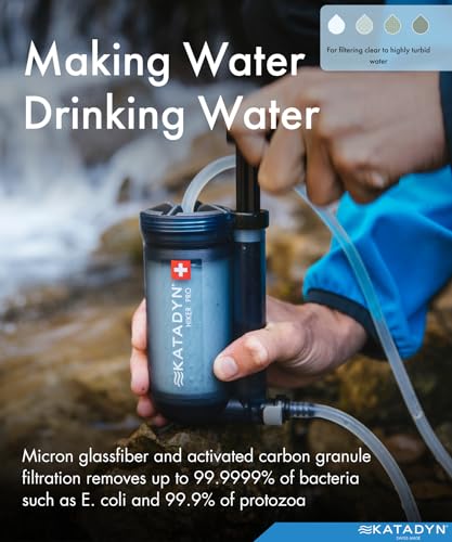 Katadyn Hiker Pro Transparent Hand Pump Water Filter - Image 3