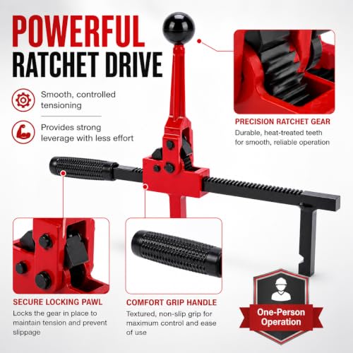 Chain Link Fence Stretcher Tool Heavy Duty, Fence Puller | Home Repair - Image 4