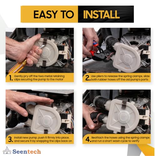3363394 Washer Drain Pump by Seentech -Compatible with Whirlpool - Image 7