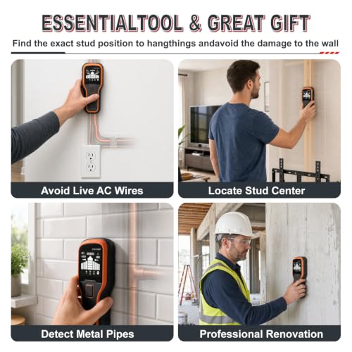 Stud Finder Wall Scanner, Intelligent Chip Detects Stud - Image 5