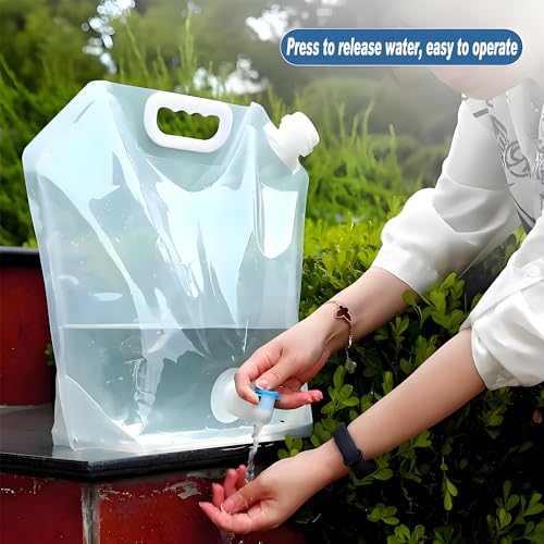 Collapsible Water Storage Bag 3-Pack(0.4 Gal + 0.8 Gal + - Image 6