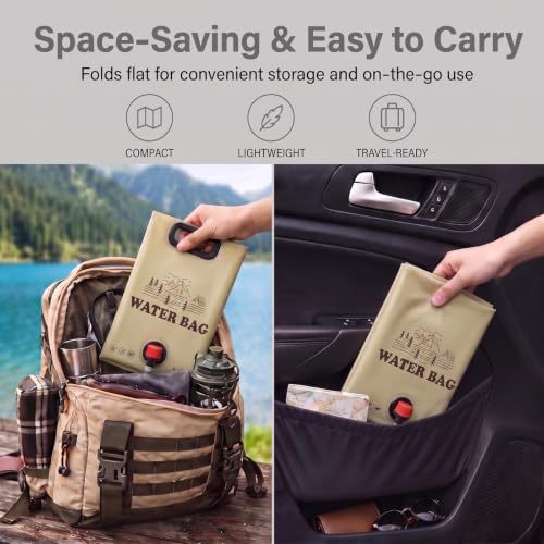 4‑Pack 3.17 Gallon Collapsible Water Container, Water Jugs - Image 4