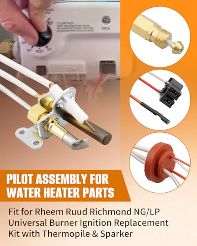 Water Heater Pilot Assembly Fit for Rheem Ruud Richmond - Image 3