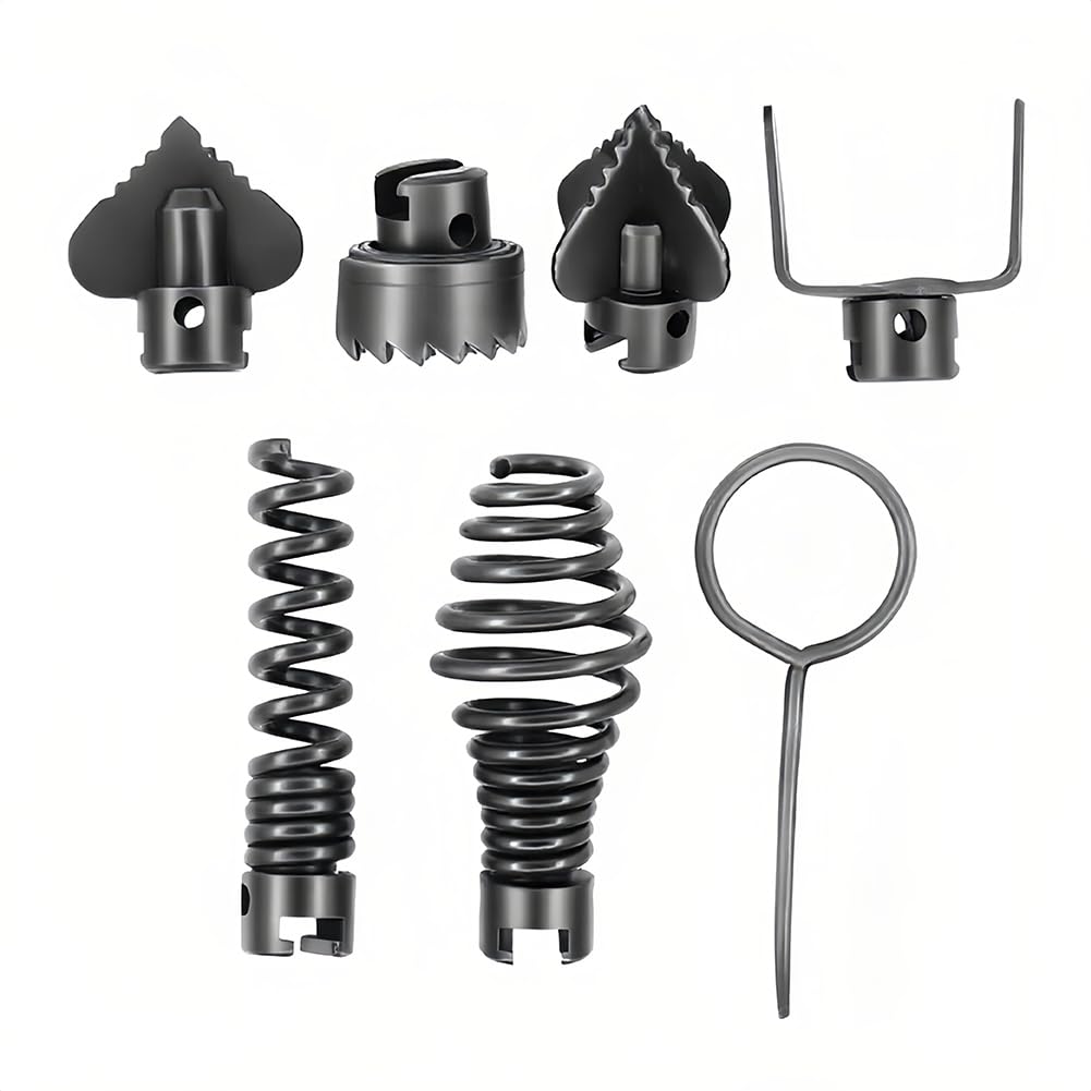 Joyzan Drain Cleaner Cutter Head, Pipeline Cleaning Cutting Set - Image 1