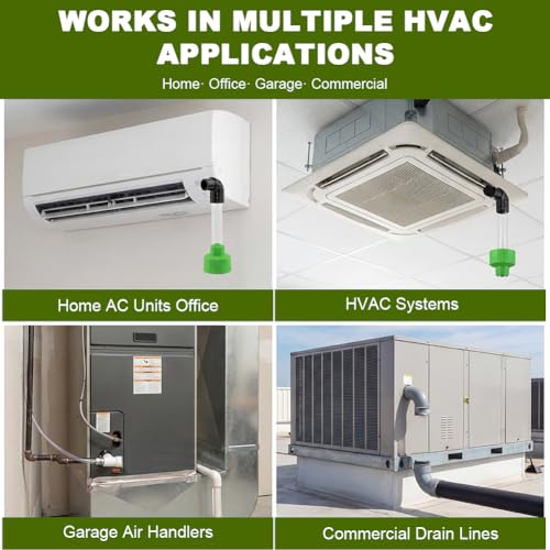 ABS Drain Line Cleaner Adapter, Universal HVAC to PVC AC - Image 5