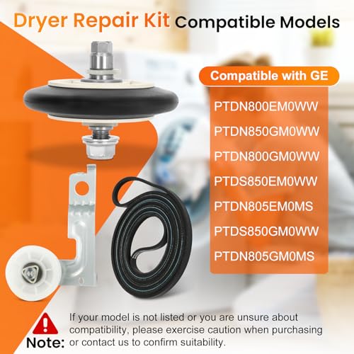Dryer Repair Kit Compatible with ge Dryers Includes 4 PCS - Image 5