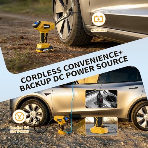 Upgraded Tire Inflator Portable Air Compressor 160 PSI 7X - Image 6