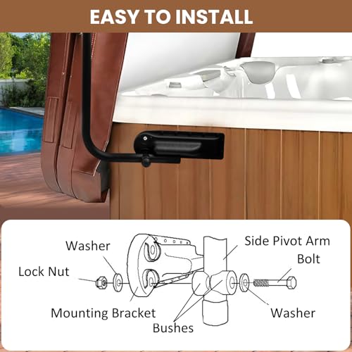 Spa Cover Lifter Accessories, Hot Tub Cover Lift | Beauty & Personal - Image 6