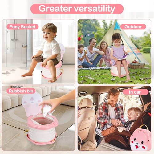 SunnySmile Portable Potty for Kids, Portable Toddler - Image 7